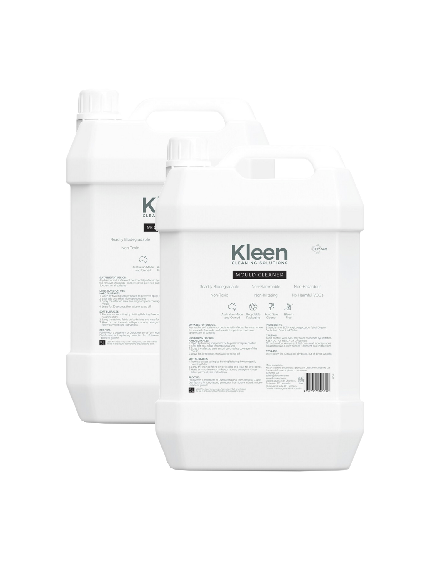 Kleen Biodegradable Mould Cleaner 5 Litres (Carton of 2)